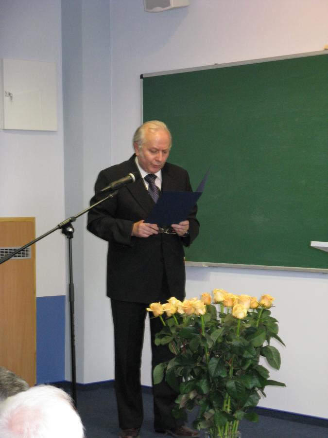 Prof. Jerzy Gawinecki